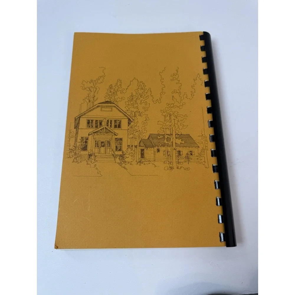 Northern California Delicacies Diocese Cookbook Tahoe‎ City Spiral Bound Vintage